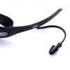 Set complet accesorii pentru înot adulți, MATELOT, ochelari de înot, cască silicon, set dopuri urechi, prosop microfibră 80 x 150 cm, ajustabil, mărime universală, albastru negru