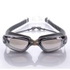 Ochelari de înot impermeabili, sistem integrat dopuri pentru urechi, protecție UV, anti-ceață și vizibilitate înaltă, curea elastică reglabilă- design confortabil și performant pentru explorare subacvatică, gri