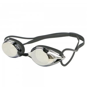 Ochelari de înot impermeabili cu protecție UV, anti-ceață și vizibilitate înaltă, curea elastică reglabilă- design confortabil și performant pentru explorare subacvatică, gri