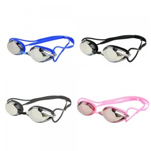 Ochelari de înot impermeabili cu protecție UV, anti-ceață și vizibilitate înaltă, curea elastică reglabilă- design confortabil și performant pentru explorare subacvatic, roz