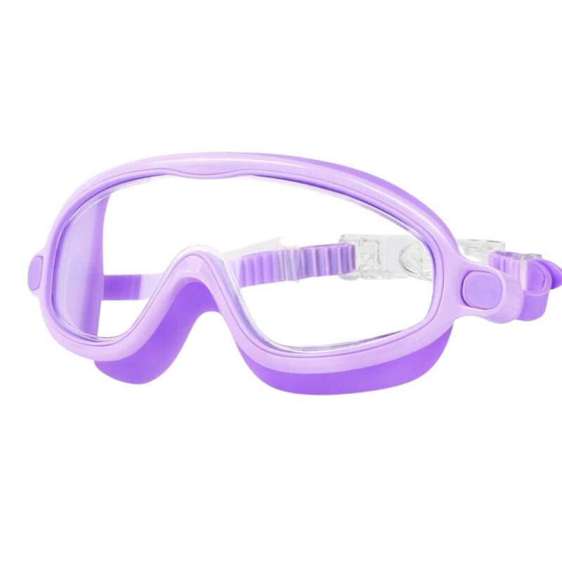 Ochelari de înot pentru copii, model scafandru - câmp vizual extins, culori vesele, curea reglabilă din silicon - pentru aventuri subacvatice și distracție în siguranță, mov