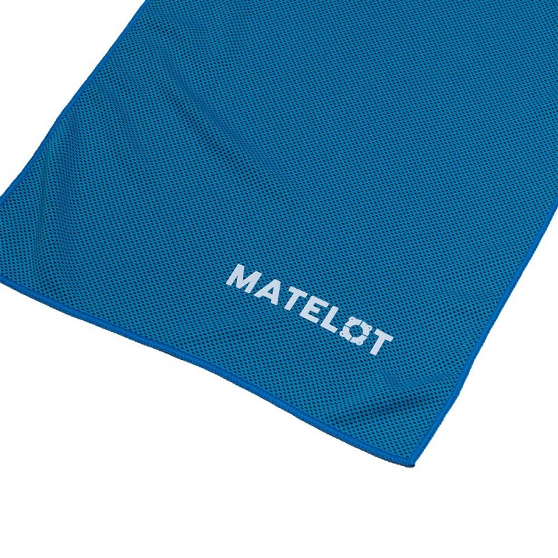 Prosop microfibră MATELOT cu husă închidere ermetică, efect de răcire instant, uscare rapidă, ideal pentru sport, plajă, aerobic, fitness, yoga, activități în aer liber,albastru,50x120cm