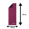 Prosop microfibră MATELOT cu husă închidere ermetică, efect de răcire instant, uscare rapidă, ideal pentru sport, plajă, aerobic, fitness, yoga, activități în aer liber, roz,30*80cm