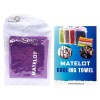 Prosop microfibră MATELOT cu husă închidere ermetică, efect de răcire instant, uscare rapidă, ideal pentru sport, plajă, aerobic, fitness, yoga, activități în aer liber, mov, 50x120cm