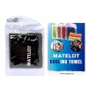Prosop microfibră MATELOT cu husă închidere ermetică, efect de răcire instant, uscare rapidă, ideal pentru sport, plajă, aerobic, fitness, yoga, activități în aer liber,negru,50x120cm