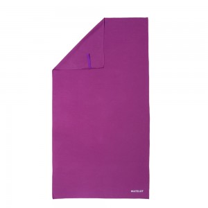 Prosoape microfibră MATELOT,uscare rapidă, super absorbante, compacte, ușoare pentru plajă, sală, drumeții, piscină, yoga, , mov, 110*175cm