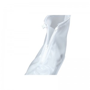 Protectie reutilizabilă și impermeabilă pentru încălțăminte ideală pentru activități în aer liber, festivaluri, toate anotimpurile, scurtă, transparentă  