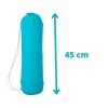Parasolar portabil cu protecție UV, rezistent la vânt și apă, 2x2m, lycra - ideal pentru plajă, camping și activități în aer liber, albastru