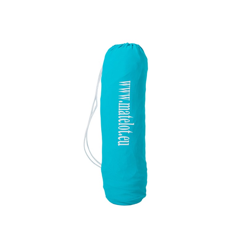 Parasolar portabil cu protecție UV, rezistent la vânt și apă, 2x2m, lycra - ideal pentru plajă, camping și activități în aer liber, albastru
