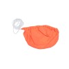Parasolar portabil cu protecție UV, rezistent la vânt și apă, 2x2m, lycra - ideal pentru plajă, camping și activități în aer liber, portocaliu
