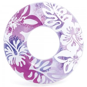 Colac de înot recreativ - rezistent la UV și apă sărată, ideal pentru învățarea înotului, distracție și relaxare în piscină sau mare, model tropical mov Colac de înot recreativ - rezistent la UV și apă sărată, ideal pentru învățarea înotului, distracție și relaxare în piscină sau mare, model tropical mov