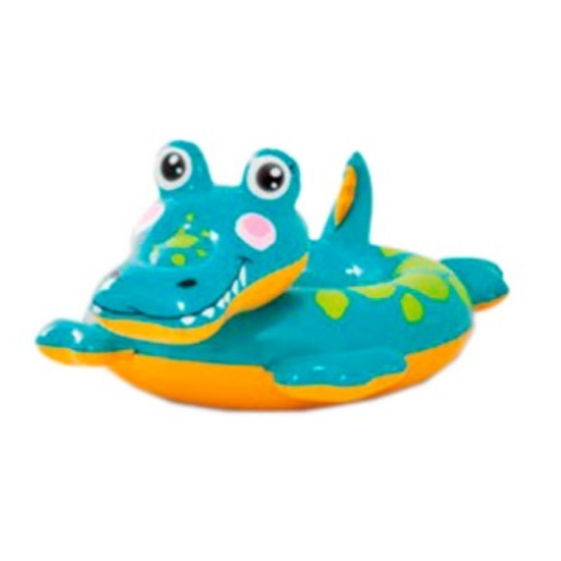 Colac de înot recreativ - model crocodil, rezistent la UV și apă sărată, distracție și relaxare în piscină sau mare