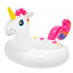 Colac de înot recreativ - model unicorn, rezistent la UV și apă sărată, distracție și relaxare în piscină sau mare Colac de înot recreativ - model unicorn, rezistent la UV și apă sărată, distracție și relaxare în piscină sau mare