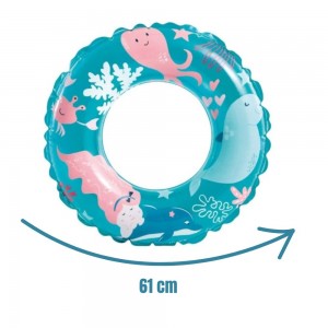 Colac de înot recreativ - rezistent la UV și apă sărată, ideal pentru învățarea înotului, distracție și relaxare în piscină sau mare, model viata marina Colac de înot recreativ - rezistent la UV și apă sărată, ideal pentru învățarea înotului, distracție și relaxare în piscină sau mare, model viata marina