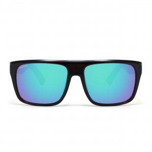 Ochelarii de soare MATELOT model SPECIAL EDITION, cu lentile polarizate UV 400 și brațe din lemn de bambus, toc de ochelari pliabil, săculeț protecție din microfibră si cârpă pentru întreținere.