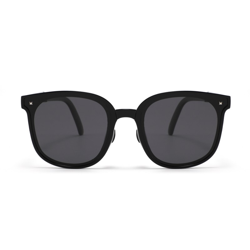 Ochelarii de soare MATELOT model pliabili, cu lentile polarizate UV 400, toc de ochelari pliabil, săculeț protecție din microfibră si cârpă pentru întreținere, negru