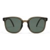 Ochelarii de soare MATELOT model pliabili, cu lentile polarizate UV 400, toc de ochelari pliabil, săculeț protecție din microfibră si cârpă pentru întreținere, verde închis