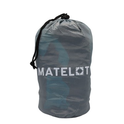 Pătură pentru plajă, impermeabilă, anti nisip și multifunctională, ideală pentru familie, 7 persoane, albastru-gri 280 x 300 cm